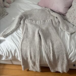 Beachriot Knit Women’s Pants & Sweater Set